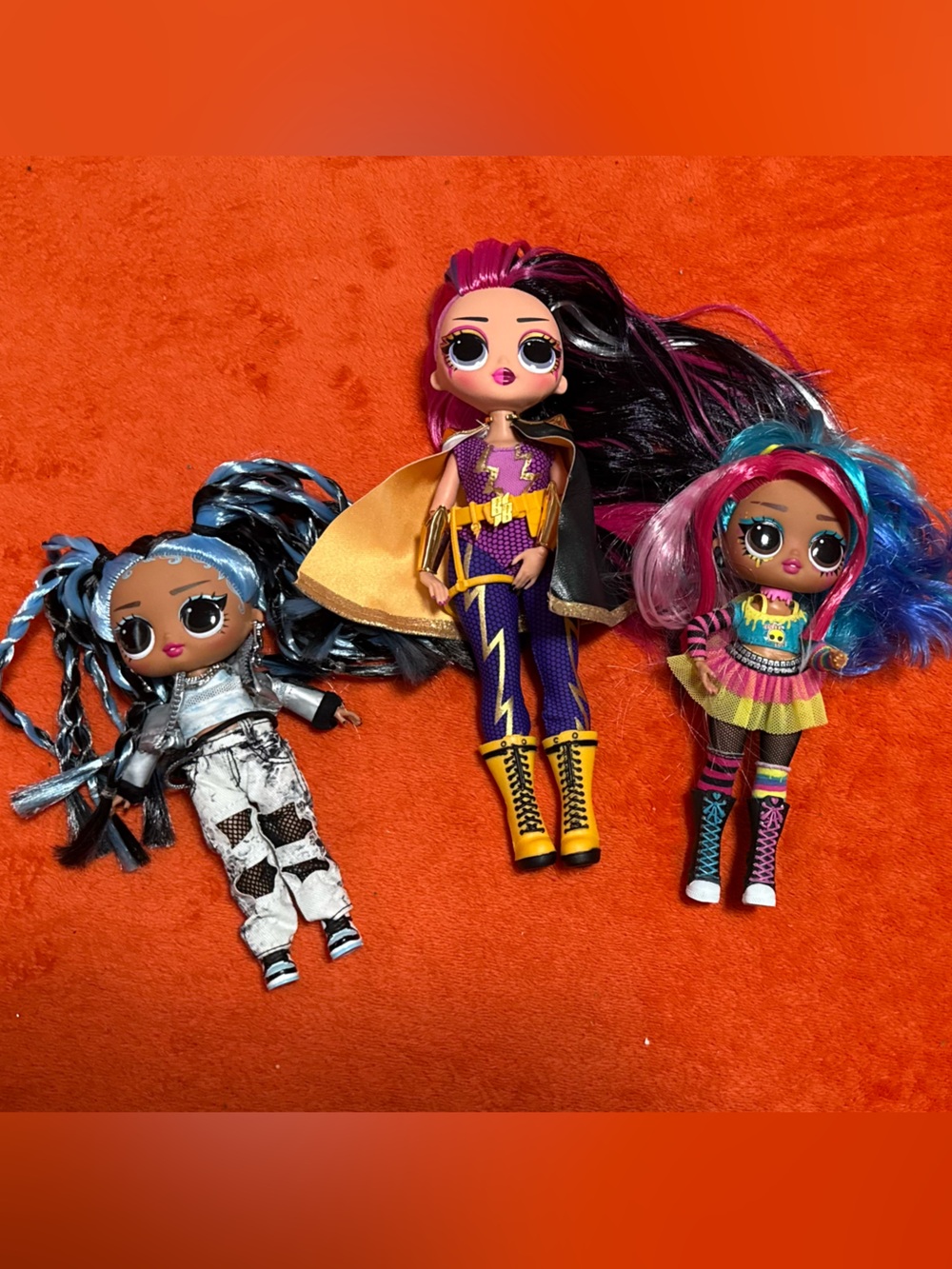 Bundle of 3 OMG Dolls